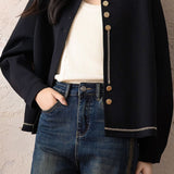 Chanel Style Air Cotton Bomber Jacket