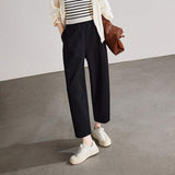 Casual Cropped Sports Scythe Pants