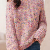 All-match round-neck sweater