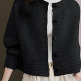 Elegant knitted cardigan