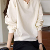 Minimalist Solid Color Sweatshirt