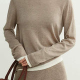 Comfortable wool knitted set