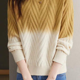 Half-high collar knitted base layer shirt with hidden pattern