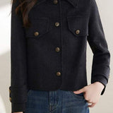 Chanel-style woolen coat