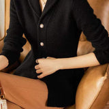 French High-end Elegant Sweater Coat