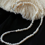 Japanese Minimalist Pearl Necklace