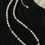 Japanese Minimalist Pearl Necklace